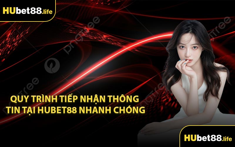 Quy trình tiếp nhận thông tin tại Hubet88 nhanh chóng